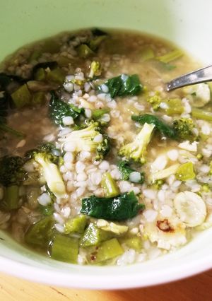 そば米と野菜のヘルシースープ-レシピのメイン写真