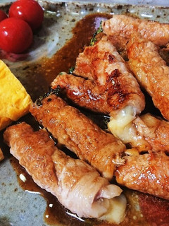 ブロッコリーの新芽の肉巻き-レシピのメイン写真