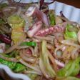 簡単!イカと野菜の中華炒め