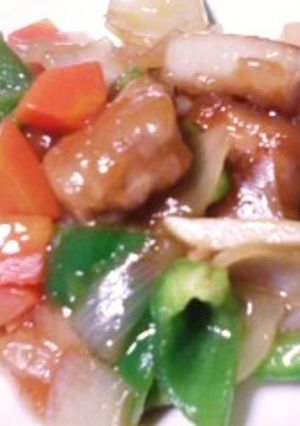 この味美味しい～☆しょうゆあん酢豚♪-レシピのメイン写真