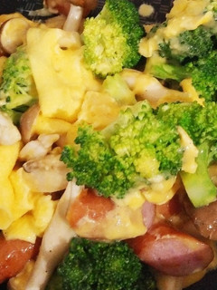冷蔵庫の残り物でバター炒め-レシピのメイン写真