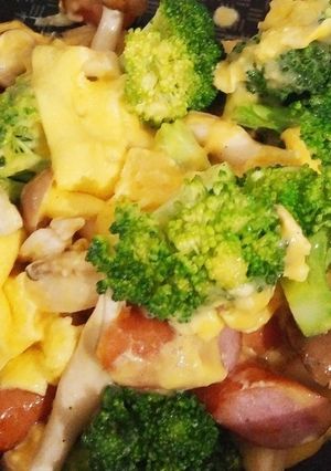 冷蔵庫の残り物でバター炒め-レシピのメイン写真