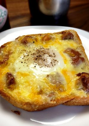 レバーパテたまごチーズトースト-レシピのメイン写真
