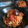 ●なす×トマトのパスタ●