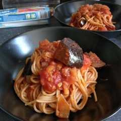 ●なす×トマトのパスタ●-レシピのメイン写真