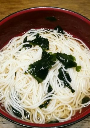 ご飯が食べられない時のにゅうめん-レシピのメイン写真