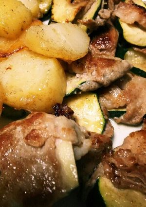 簡単うまい、ズッキーニの肉巻き！-レシピのメイン写真
