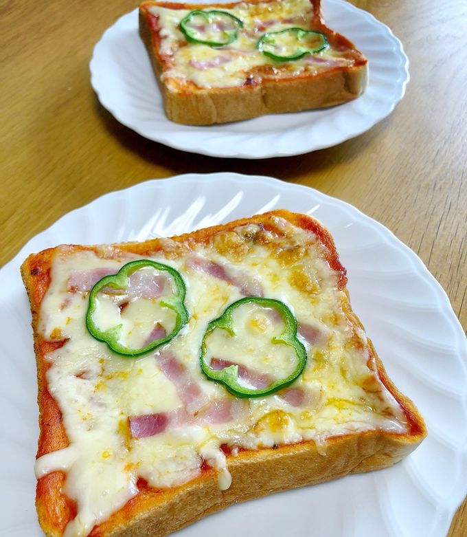 ピザトースト by マザーオブライス 【クックパッド】 簡単