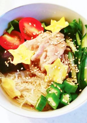 七夕そうめん☆”-レシピのメイン写真