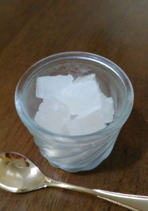 さっぱりシャリシャリ☆はちみつリンゴ酢氷-レシピのメイン写真