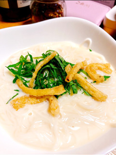 おいしい!豆乳そうめん-レシピのメイン写真