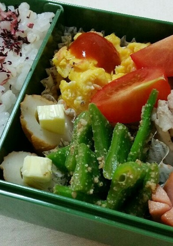 お弁当に豚こま肉の酢タマネギ炒め-レシピのメイン写真