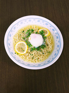 爽やかレモン冷やし塩ラーメン♪-レシピのメイン写真
