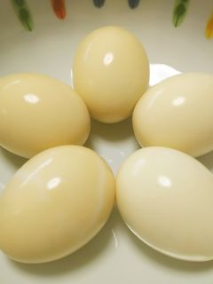 つるんとむける!圧力鍋で簡単ゆで卵-レシピのメイン写真
