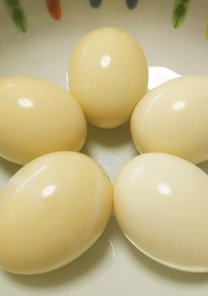 つるんとむける！圧力鍋で簡単ゆで卵-レシピのメイン写真