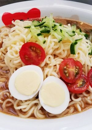 みそラーメンで冷やし中華風☆-レシピのメイン写真