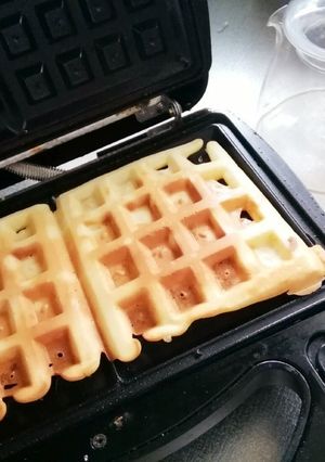 モチモチワッフル-レシピのメイン写真