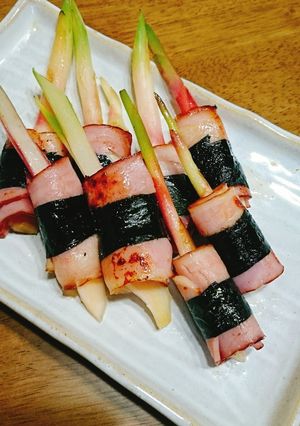 おつまみに最高❗谷中生姜のベーコン巻き-レシピのメイン写真