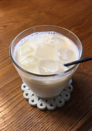梅ミルクスカッシュ-レシピのメイン写真