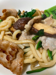簡単　焼うどん-レシピのメイン写真