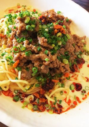 汁無し担々麺好きの超簡単、冷やし担々麺！-レシピのメイン写真