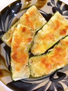ズッキーニのチーズパン粉焼き-レシピのメイン写真