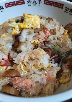 たこ焼き残り具材でチャーハン-レシピのメイン写真