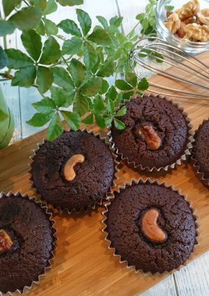 バレンタイン♪簡単濃厚チョコカップケーキ-レシピのメイン写真