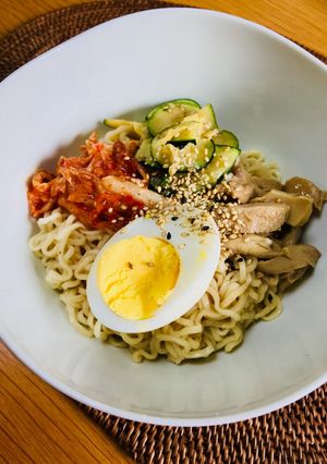 サッポロ一番 冷やし麺〜韓国風〜-レシピのメイン写真