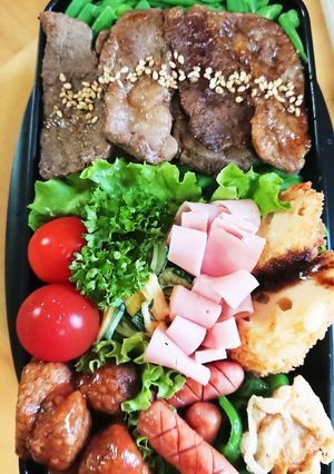 高1男子のお弁当その②-レシピのメイン写真