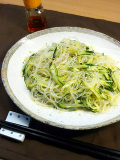 ♪旨すっぱい夏味♪胡瓜と春雨の中華サラダ-レシピのメイン写真