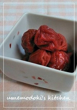 梅干しの漬け方 -レシピのメイン写真