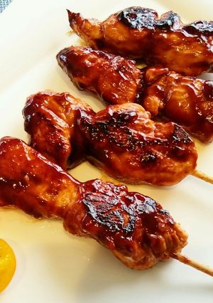 フライパンで♪BBQ 焼き鳥-レシピのメイン写真