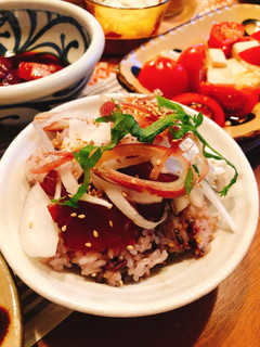 おかわりしちゃう! カツオの漬け丼-レシピのメイン写真