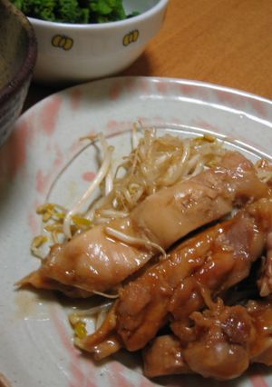 簡単☆鶏で焼き肉風-レシピのメイン写真