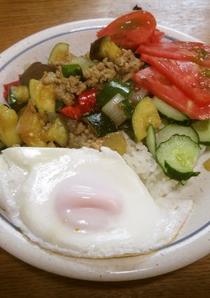 辛うま！なんちゃってガパオライス-レシピのメイン写真
