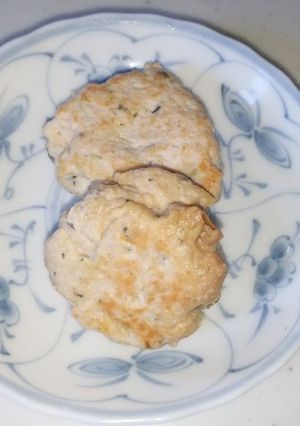 鶏ミンチの薬味ハンバーグ-レシピのメイン写真