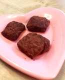 ヘルシー！チョコも生クリ不使用の生チョコ