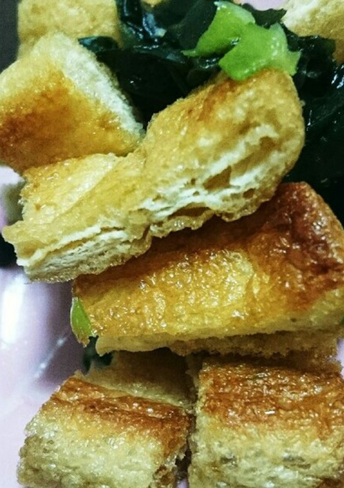 油揚げとワカメの和え物-レシピのメイン写真