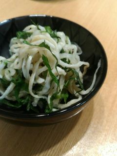 切り干し大根と大葉の酢の物-レシピのメイン写真