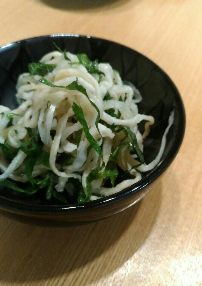 切り干し大根と大葉の酢の物-レシピのメイン写真