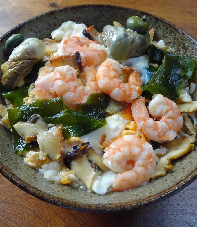福岡県志賀島のさざえ丼-レシピのメイン写真