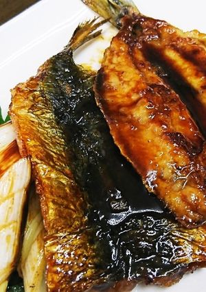 メンツユで簡単イワシの蒲焼き-レシピのメイン写真