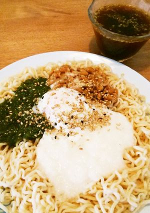 ネバねばパワー！ぶっかけ冷やしラーメン-レシピのメイン写真