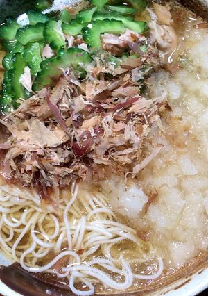 夏のおろし素麺-レシピのメイン写真