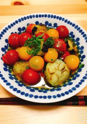 ナスとトマトのさっぱりサラダ-レシピのメイン写真