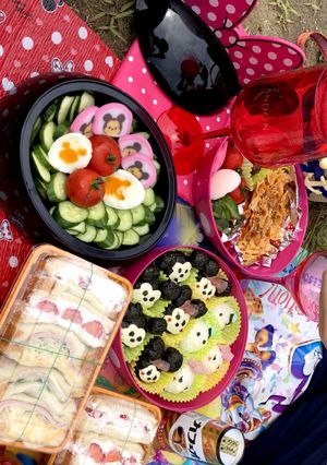 ディズニーピクニック♡重箱♡ツムツム♡-レシピのメイン写真