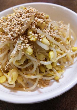 韓国パンチャン 豆もやしナムル-レシピのメイン写真