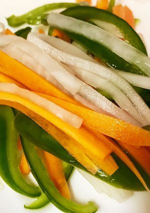 彩り野菜の酢物。-レシピのメイン写真