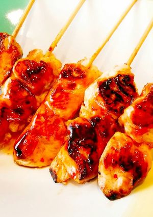 フライパンで♪スイートチリ焼き鳥-レシピのメイン写真